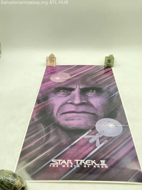 Arco Star Trek Ii The Wrath Of Khan Poster 2013 Paramount - 24" X 12"