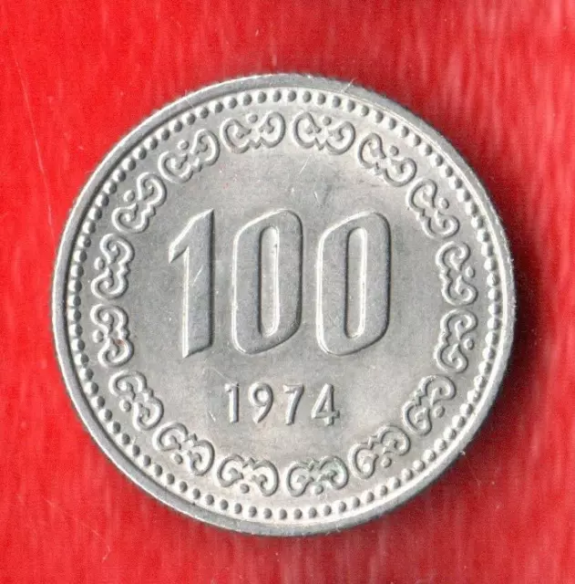 Korea 100 Won 1974