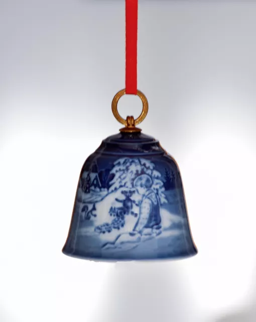 Bing & Grøndahl. Campanella di Natale 2001  Nuova, nella confezione originale.