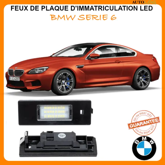 2x Feux de plaque d'immatriculation LED BMW SERIE 6 F06 / F12 / F13