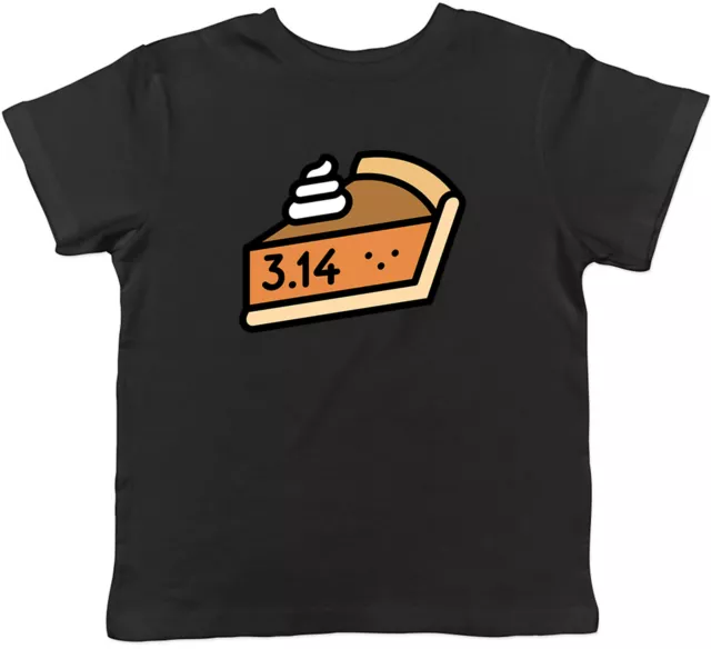 Slice Of Pie With 3.14 Pi Childrens Kids T-Shirt Boys Girls