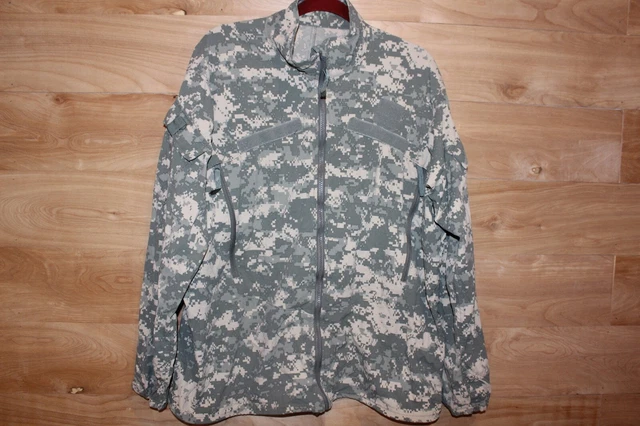 US ARMY USGI Gen III Level 4 ECWCS X-Small Short ACU Digital Camo Wind Jacket