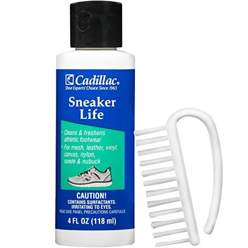 Sneaker Life - Athletic Shoe Cleaning Kit - Premium Cleaner + Brush for