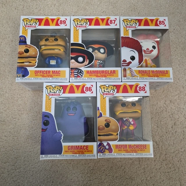 Funko Pop! Ad Icons McDonald's Grimace #86 Con Protezione, Nuovo Di Zecca