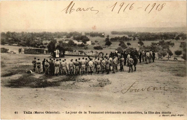 CPA AK Geiser 61 Maroc Oriental TAZA Le jour de la TousSt-MAROC (757814)
