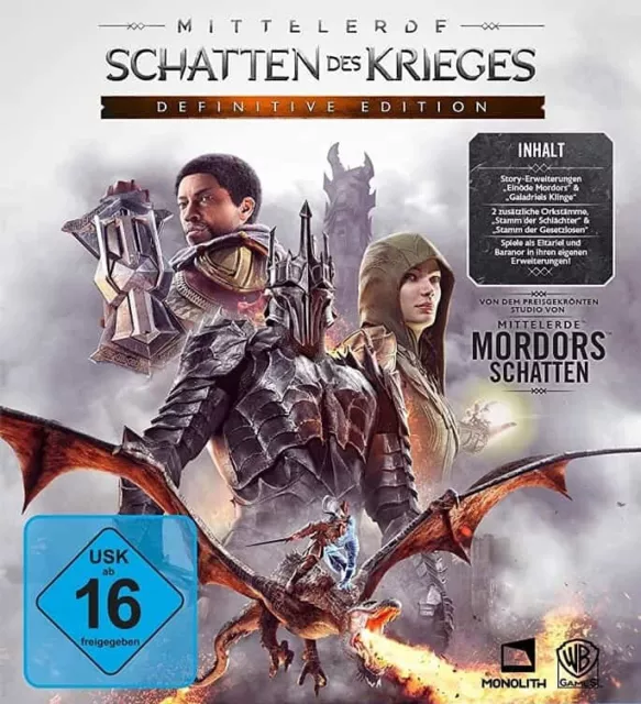 Mittelerde: Schatten des Krieges Definitive Edition PC Download Vollversion