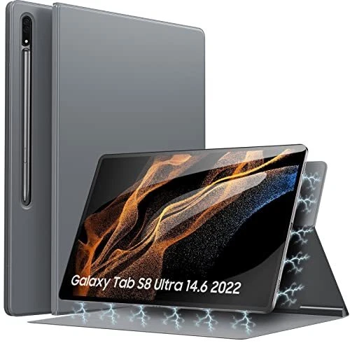 TiMOVO Case for Galaxy Tab S8 Ultra 2022 14.6 Inch SM-X900/X906 Lightweight a...