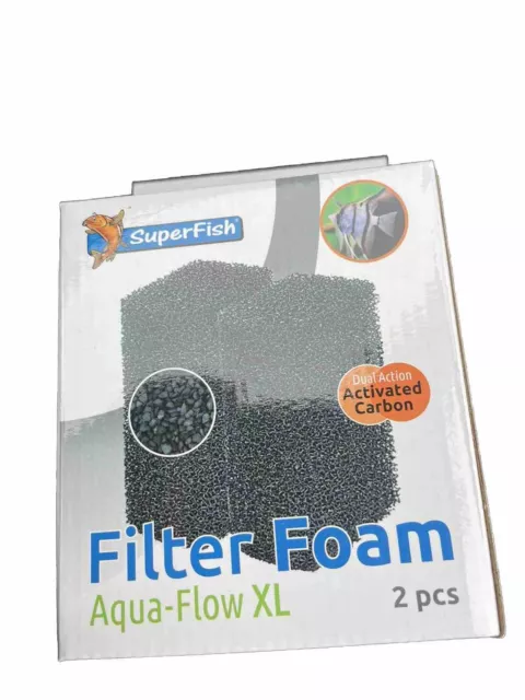 Superfish Aqua-flow XL Filter Foam 2 Pack