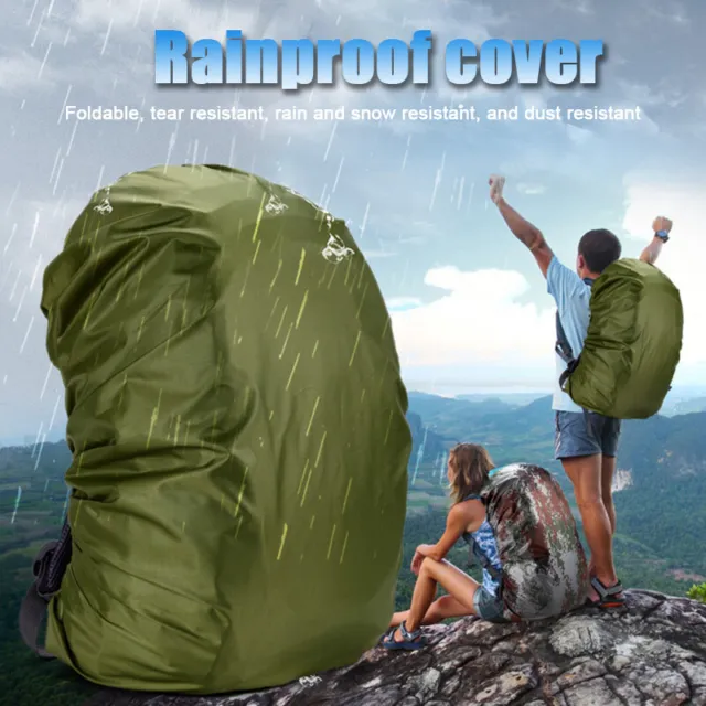 Outdoor Hiking Backpack Rain Cover Double Shoulder Super Waterproof Wear-Resista