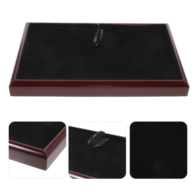 Vassoio per display da scrivania decorativa portatile vassoio per gioielli organizzatore vassoio
