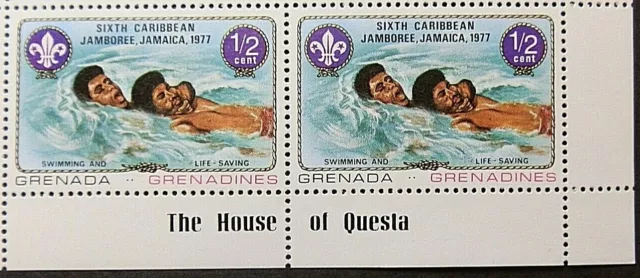 GRENADINES OF GRENADA 1977 SG243 ½c. CARIBBEAN SCOUT JAMBOREE, JAMAICA  -  MNH