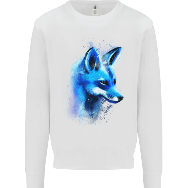 A Fox Watercolour Kids Sweatshirt Jumper