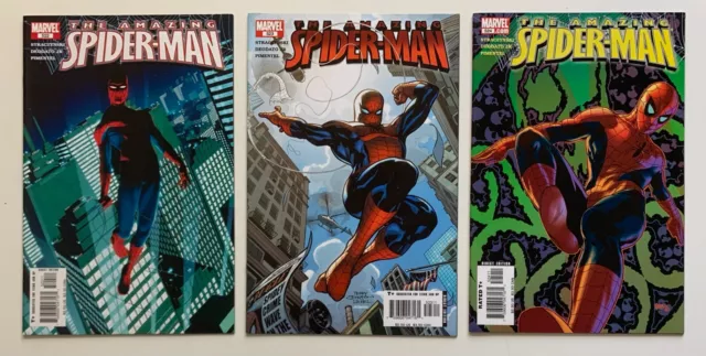 Amazing Spider-Man 522, 523 & 524 (Marvel 2005) 3 x NM / NM- comics