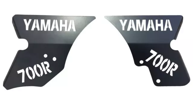 LQ Racing Frame Guards (Rahmenschützer) Typ 700R schwarz f. Quad Yamaha YFM 700R