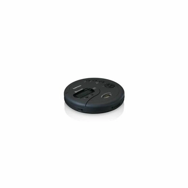 Lenco CD-300 Bluetooth Disc-Man Tragbarer CD-Player Anti-Shock-Schutz Schwarz