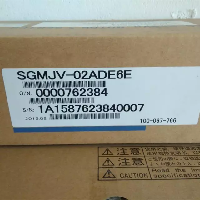 1PC YASKAWA SGMJV-02ADE6E SERVO MOTOR SGMJV02ADE6E New In Box