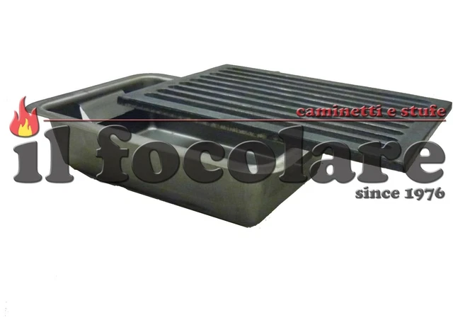 Cassetto Raccogli Cenere Per Camino Fonderia Bongiovanni - 14.5x29x14 Cm - Foto 3