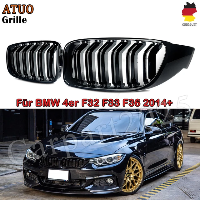 After Market 5 Jahre Garantie Nieren Kühlergrill Grill Für BMW F32 F33 F36 F82 F83 Schwarz Glanz M4 Frontgrill Set