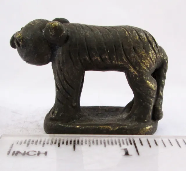 NiCe! 19th Century Bronze Tiger Opium Weight 40gr.