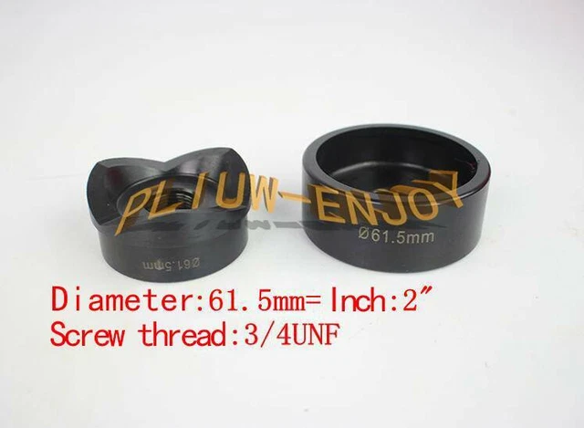 1PCS 61.5mm Hole Tool molds For TPA-8 Hydraulic Knockout Punch Driver