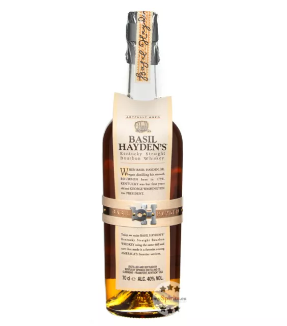 Basil Hayden's Bourbon Kentucky Straight Bourbon Whiskey / 40 % Vol. / 0,7 L
