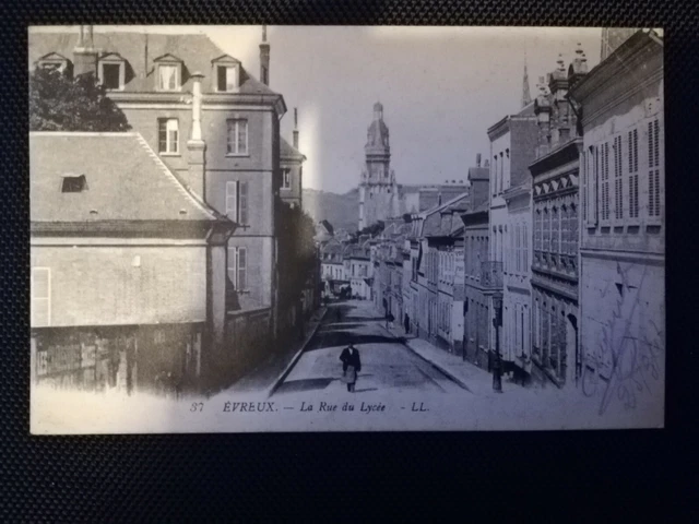 CPA 27 EVREUX - La Rue du Lycée