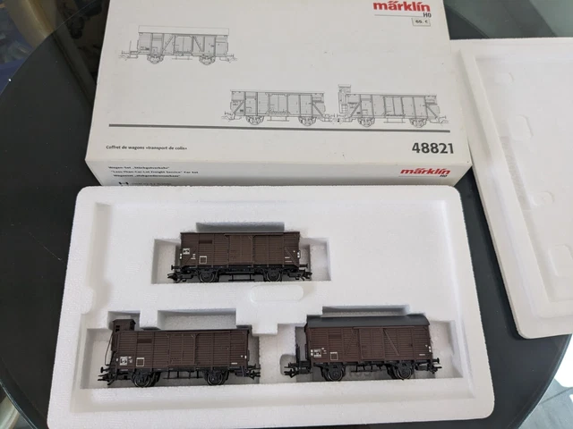 Coffret Wagons SNCF Märklin 47894 époque III (occasion Vintage)