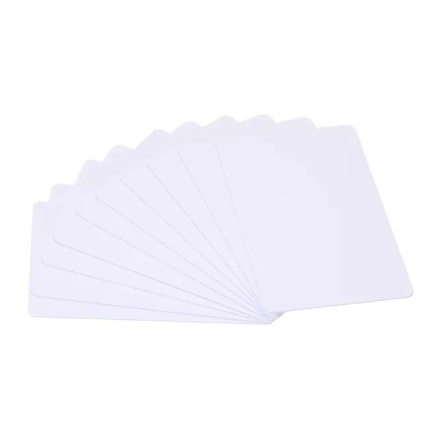 20Pcs NFC Cards NTAG215 504 Bytes 3"x2" Blank PVC Card Tag White