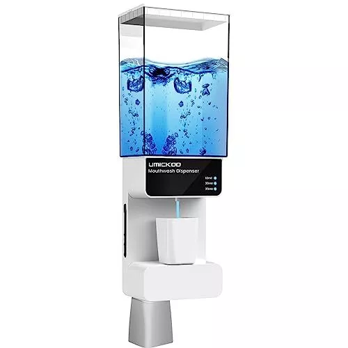 Automatic Mouthwash Dispenser Touchless 700Ml(23.67 Oz)Wall Mounted