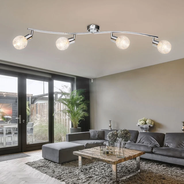 Pack De 4 Couvercles De Lumière Fluorescente, Abat-jour Magnétique Pour