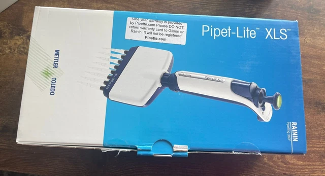 Rainin Pipet-Lite XLS L-200 XLS 20 - 200 μL LTS 12 Channel Manual Pipette
