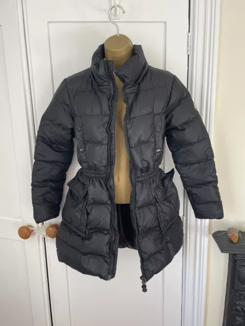 Moncler Black Puffa Jacket Coat Size 2,  No Hood