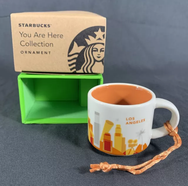 ✨Starbucks You are Here Ornament Espresso Coffee Mini Mug (Los Angeles) 2 oz✨