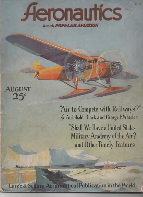 Aeronautics 1929 vintage aviation mag Wright Airplanes/women fliers etc/complete