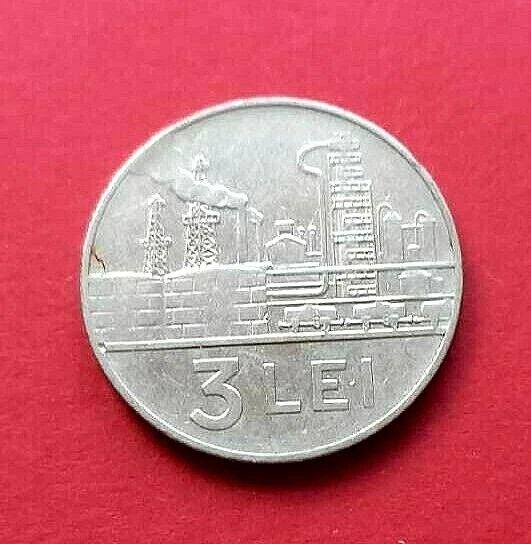 Rumänien  3 Lei, 1966, 1963 Make Münzen great again!