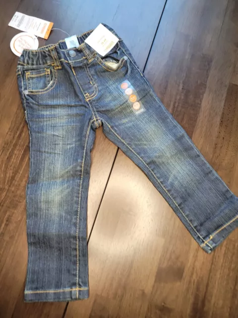 18-24 Months,NWT Gymboree INDIGO DYE Denim Skinny Jeans,Pants, VINTAGE 3