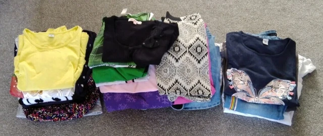 Large bundle of girls clothes - ages 11, 11-12, 12 -Collection only CO10 Suffolk