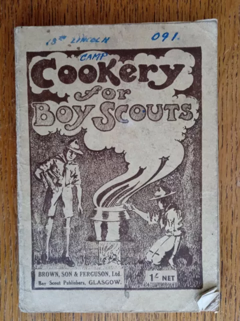 camp cookery for boy scouts