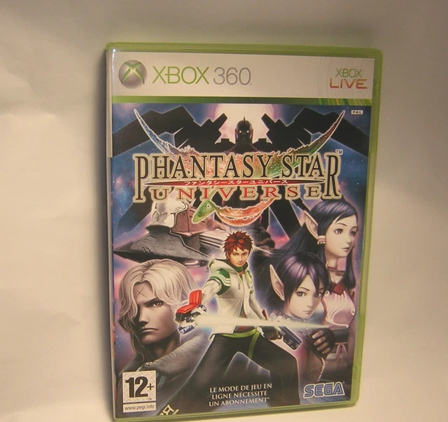 Jeu Xbox 360 Pal Fantasy Star Universe – Complet Et Testé