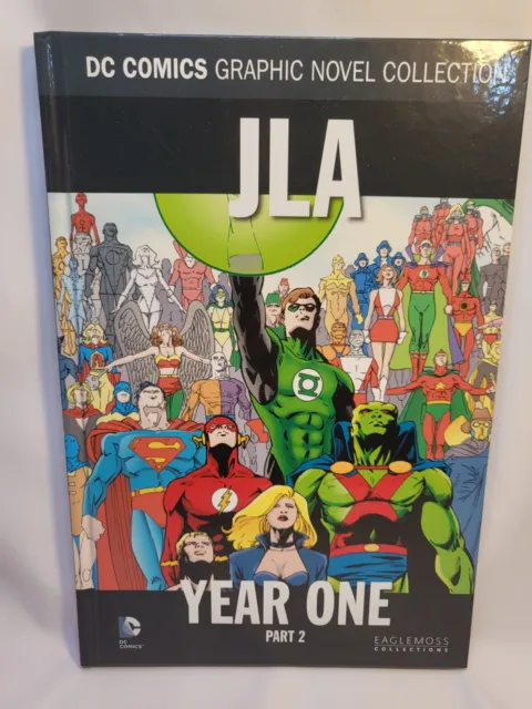New DC Comics Eaglemoss Collection Graphic Novel JLA Year One Part 2 Vol 8 Book