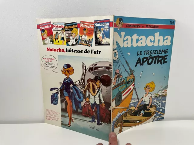 Be+ / Rare Eo / Natacha N°6 / Le Treizieme Apotre / Walthery - Tillieux 1978