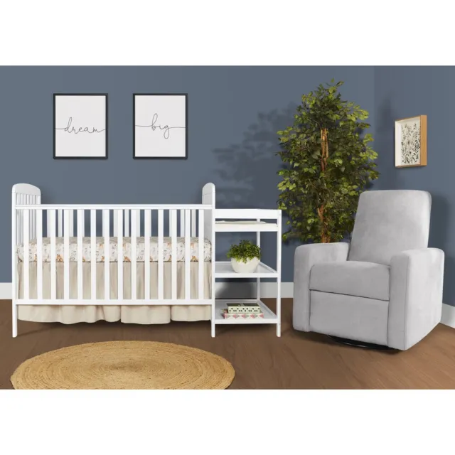 NEW Dream On Me 4-In-1 Baby Crib With Changing Table Combo Furniture Full Size