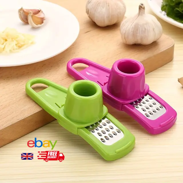 Garlic Crusher Press Squeezer Stainless Steel Kitchen Mincer Manual Heavy Duty