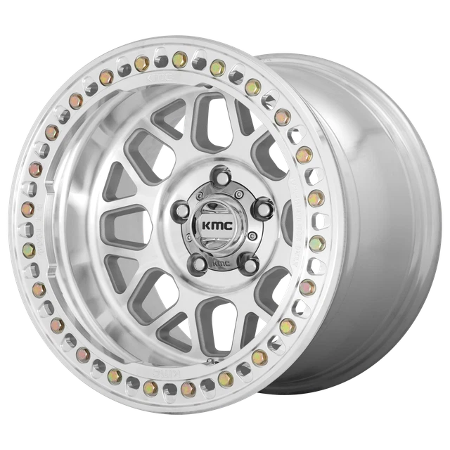 17x9.0 KMC KM235 Grenade Crawl Beadlock Machined main image 1