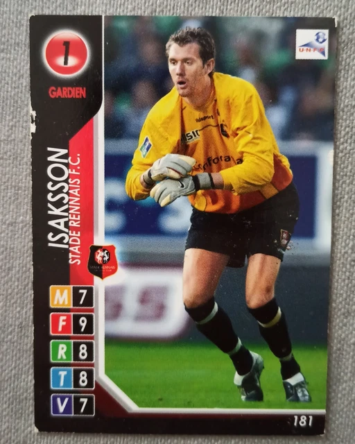 Jacques Faty Stade Rennais Fc Carte Foot Derby Total Panini 2004-05 #186
