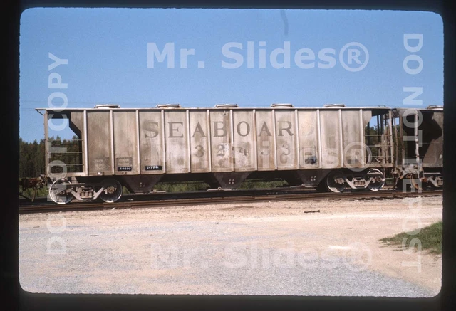 Original Slide Freight SAL Seaboard Air Line Covered Hopper 32433 Lakeland FL 19