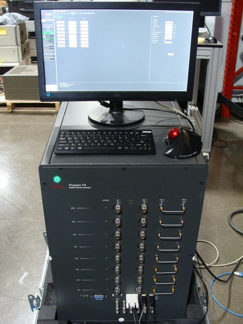 Anite Eb / Keysight PROPSIM F8 Breit Band RF Radio 8 Chanel Emulator Simulator