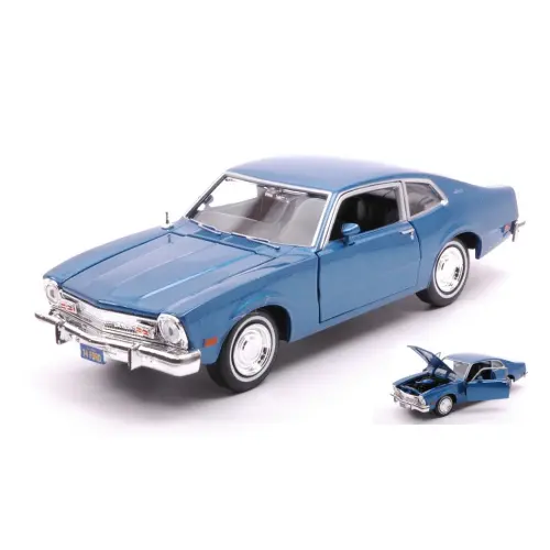 FORD MAVERICK 1974 "FORGETTEN CLASSIC SERIES" BLUE 1:24 MotorMax Auto Stradali