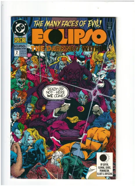 Eclipso: The Darkness Within #2 DC Comics 1992 Keith Giffen & Bart sears