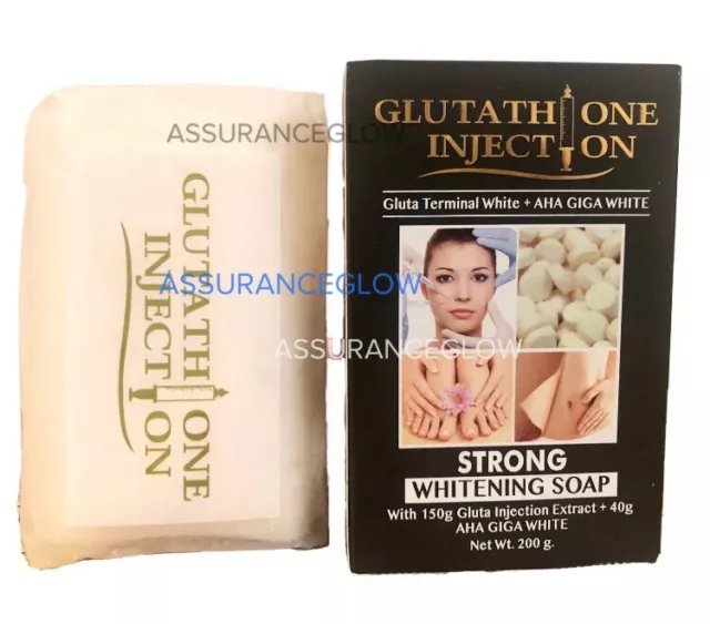 Glutathione Injectione Skin Whitening Soap. Gluta Terminal White ABEBI WHITE